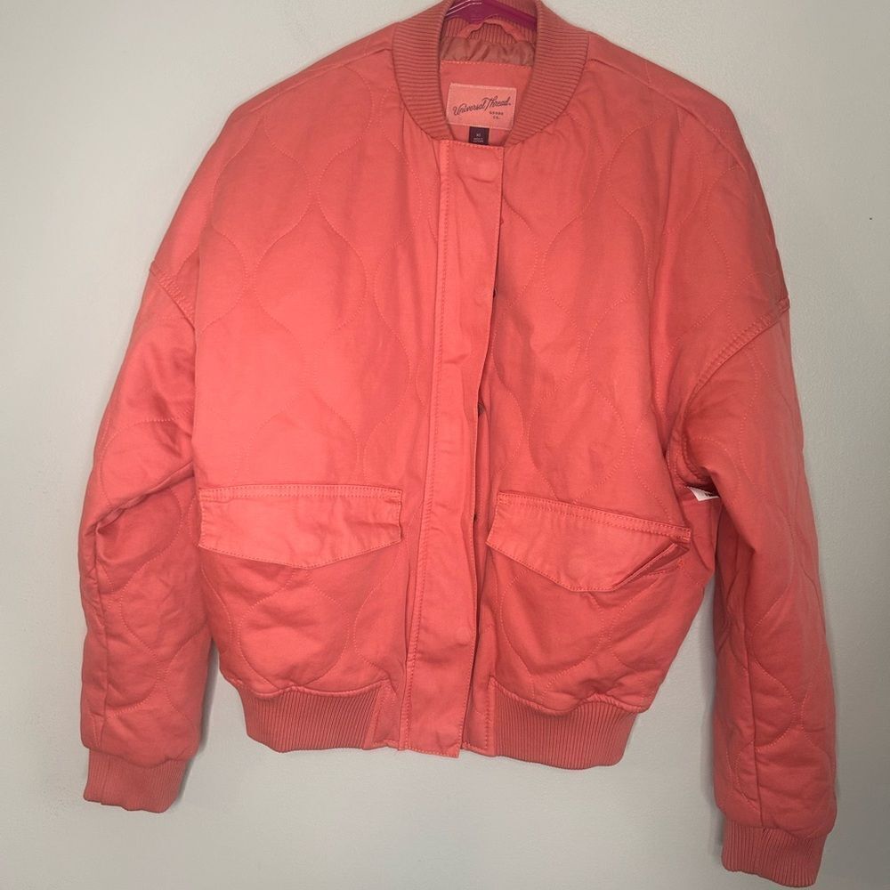 Universal Thread Quilted Bomber Jacket - Picture 2 of 5
